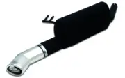 muffler for Fiat Punto I Standard 1.4 GT 100kW 1993-1998 Single Oval Tip 95x65mm