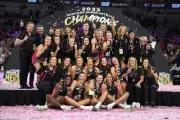 NETBALL ADELAIDE THUNDERBIRDS CHAMPION PREMIERS TEAM POSTER,BARGAIN,1