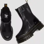 NIB Dr Martens AUDRICK CHELSEA HI PLATFORM BOOTS US size 7 Black