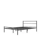 Zinus Geraldine Metal Bed Frame Base Black - Double