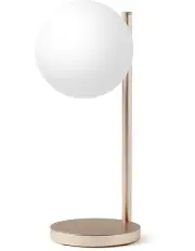 [Lexon] Bubble Wireless Charger Desk Lamp in Gold
