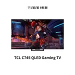 TCL｜85吋 QLED GAMING TV 智能連網液晶電視 85C745【水水家電】
