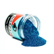 4oz Pacific Blue 0.008 Blue Micro Metal Flake - Solvent Resistant Glitter
