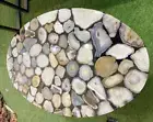 48"x36" Oval Agate Dining Table, Stone Countertops , Handmade Coffee Table Deco
