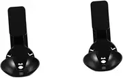 Alipis 2pcs Stand Speakers Speaker Wall Suspension Bracket Home Wall Bracket Black Abs