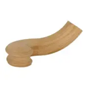 EVERMARK Handrail Fitting Stair Parts Right-Hand Turn-Out Unfinished Red Oak