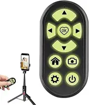 Cell Phone Remote Control | Camera Shutter | Wireless Camera Remote Shutter Page Turner for Smartphones to Create Amazing Photos and Selfies
