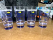 Set of 4 US Open Tennis Honey Deuce Grey Goose Plastic Glass Cup SOUVENIR 2019
