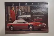 Buick Regal Print Ad 8x11 1990 Great To Frame