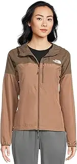 [THE NORTH FACE] Women's Higher Run Wind Jacket, Galactic Blue Prisms Pr, L