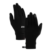 2XU - Run Gloves - Black/Silver Reflective