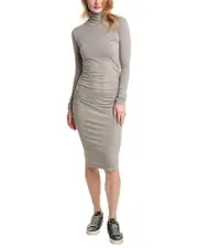 James Perse Turtleneck Midi Dress