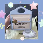 二手精品 BURBERRY 博柏利 POCKET 系列 口袋包雙色拼布皮革 肩帶可拆卸 手提包 信封包 藍色