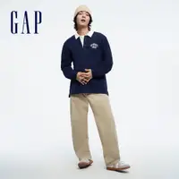 在飛比找蝦皮商城優惠-Gap 男裝 彈力直筒長褲-卡其色(714169)