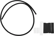 NDNCZDHC Car Corrugated Pipe for Windscreen Washer System Windshield Washer Fluid Hose Repair Kit(1.1m)