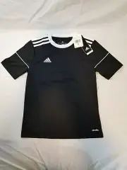 Adidas Squad 17 Climalite Jersey Youth Black/White Size Medium New With Tags