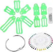 Angoily 1 Set Bias Tape Maker Tool Kit DIY Crafts Fabric Webbing Maker Set for Tailoring Embroidery and Quilting for Dressmaking and Home Sewing Projects