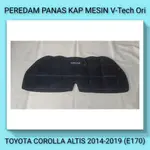 豐田 MESIN TOYOTA COROLLA ALTIS 2014-2019 E170 吸熱器罩配件變體車 VTECH