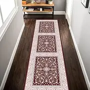 Washable Runner Rug Runners for Hallways Non Slip 2'x3' Boho Vintage Floor Rug Carpet Runners for Entryway Kitchen Laundry Room Bedside Rug - Style 4