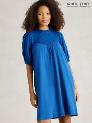 White Stuff Blue Lea Dress (W38216) | $150