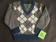 Sam & George Boy’s Argyle Fall/Winter Sweater (Size 2T) NEW w/ TAG ON!
