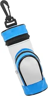 Mipcase Portable Golf Ball Cleaning Bag Material Golf Accessory Pouch for Balls Tees Lightweight Stylish Handbag for Men The Course