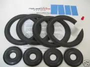 KEF 104/2 Woofer Refoam Kit w/ Foam Donut Dust Caps - Speaker Repair