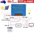 20A 12V/24V MPPT Solar Panel Charge Controller AGM GEL Lithium Battery Regulator