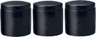 Epicurious Canister 600ML Set of 3 Black Gift Boxed