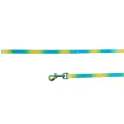 Whisker City Cat Kitten Leash Blue Yellow Green Ombre 6 FT