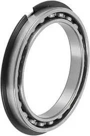 X AUTOHAUX 6811NR Deep Groove Ball Bearings 55x72x9mm P4 Open Type Lubricated Bearings 1 Pc Car Scooter Skateboard Wheel Universal Silver Tone