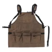 Multipurpose Waterproof Woodworking Apron With Tool Pockets Garden Workshop N JJ