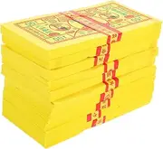 NUOBESTY Traditional Chinese Ancestor Money Paper 350 Sheets of Ghost Money for Role-Playing Easy to Burn