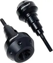 Motorbike Frame Slider Falling Protection for Yamaha Tracer 7GT 2021 2022 Motorcycle Engine Falling Protector Swing Arm Spools Anti Crash Protector Caps Crash Sliders (Color : Black)