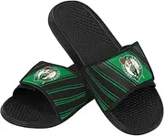 FOCO mens Nba Team Logo Shower Sport Legacy Slide Flip Flop Sandals