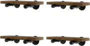 Wall Mounted Floating Shelves, Floating Shelves with Industrial Pipe Brackets Se