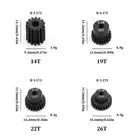 For RC Vehicle Motor Shaft Gears Compatible with For TAMIYA Includes Tools Kit