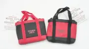 Trader Joe's Micro Tote Bag Red or Black Grocery Bag ~ New - You Pick Color