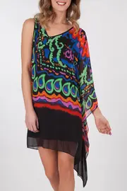 Aladin Short Chiffon Dress--MART-M8865AD