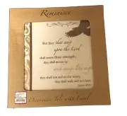 Decorative Tile with Easel Reminisce Isaiah Christian New