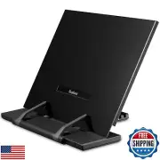 Readaeer Metal Book Stand for Desk Portable Document Holder for Cook Book, Mu
