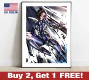 Battle Angel Alita Poster 18" x 24" Print Anime Manga Wall Art Decor 1