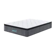 Mattress Double Euro Top Pocket Spring Motion Isolation CertiPUR-US Certified