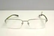 New Chopard Authentic Titanium Brown Green VCHA07 579X 56-19-140 Eyeglasses