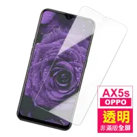 在飛比找momo購物網優惠-OPPO AX5s 透明高清非滿版9H鋼化膜手機保護貼(OP