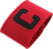 Kisangel Elastic Soccer Captain Armband Portable Match Accessory Neoprene Team Arm Band Youth Sports Captain Band
