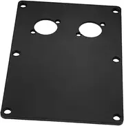 Totority Speaker Terminal Plate Diy Speaker Panel Plastic Sub Box Terminal Plate for Stage Performances Mm
