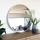 Coastal Nautical Hampton Style Round Rope Mirror Large 80cm