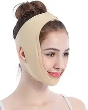 Face Lifting Slimming Belt, Facial Cheek V Shape Lift Up Thin Mask Strap Face Line Smooth Breathable Double Chin Reduce Bandage for Men and Women by ANIBBOW (L)