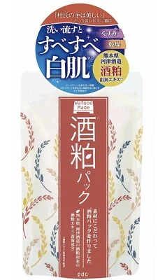 PDC Wafood Made Sake Kasu (Lees) Face Pack 170g